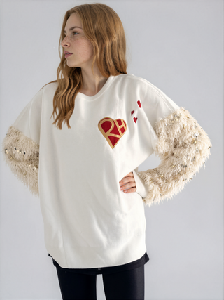 'Basic But Personalized Knit' Painted Sweater
