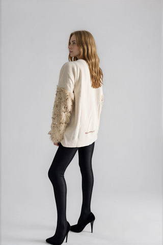 'Basic But Personalized Knit' Painted Sweater