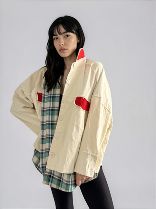 'Wrap It Up' Painted Jacket