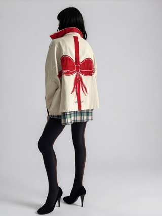 'Wrap It Up' Painted Jacket