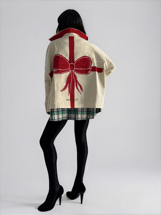 'Wrap It Up' Painted Jacket