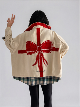 'Wrap It Up' Painted Jacket