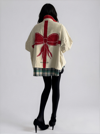 'Wrap It Up' Painted Jacket