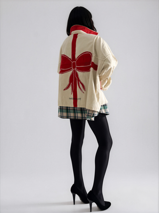 'Wrap It Up' Painted Jacket