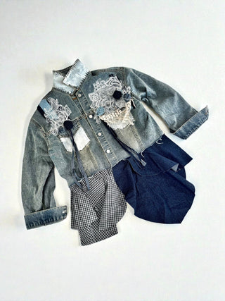 'Amor Por Favor' Painted Jacket