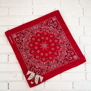 'Oh Norman x WG' Painted Bandana