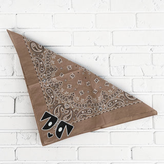 'Oh Norman x WG' Painted Bandana