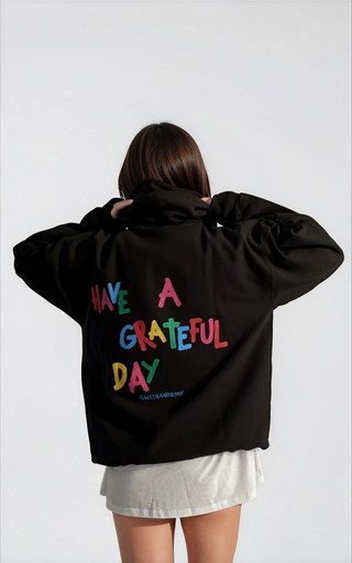 'Grateful' Painted Sweatshirt Set