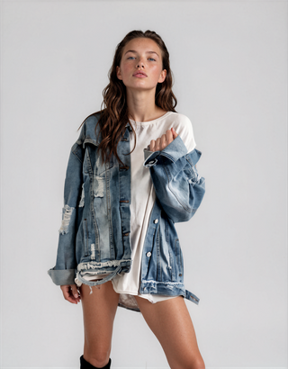 'ANGEL' DENIM JACKET