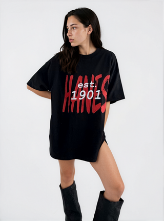 'Hanes x W+G' Printed Beefy T Shirt