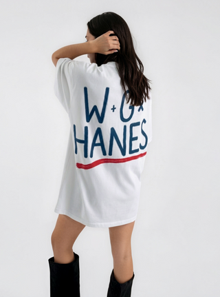 'Hanes x W+G' Painted Beefy T Shirt