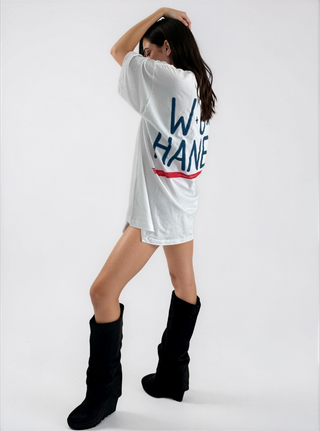 'Hanes x W+G' Painted Beefy T Shirt