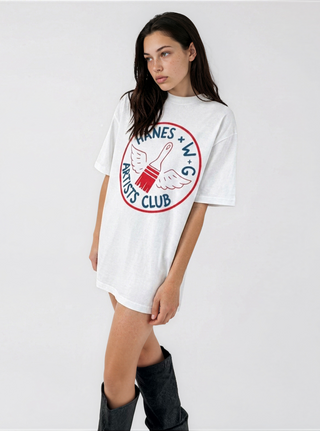 'Hanes x W+G' Painted Beefy T Shirt