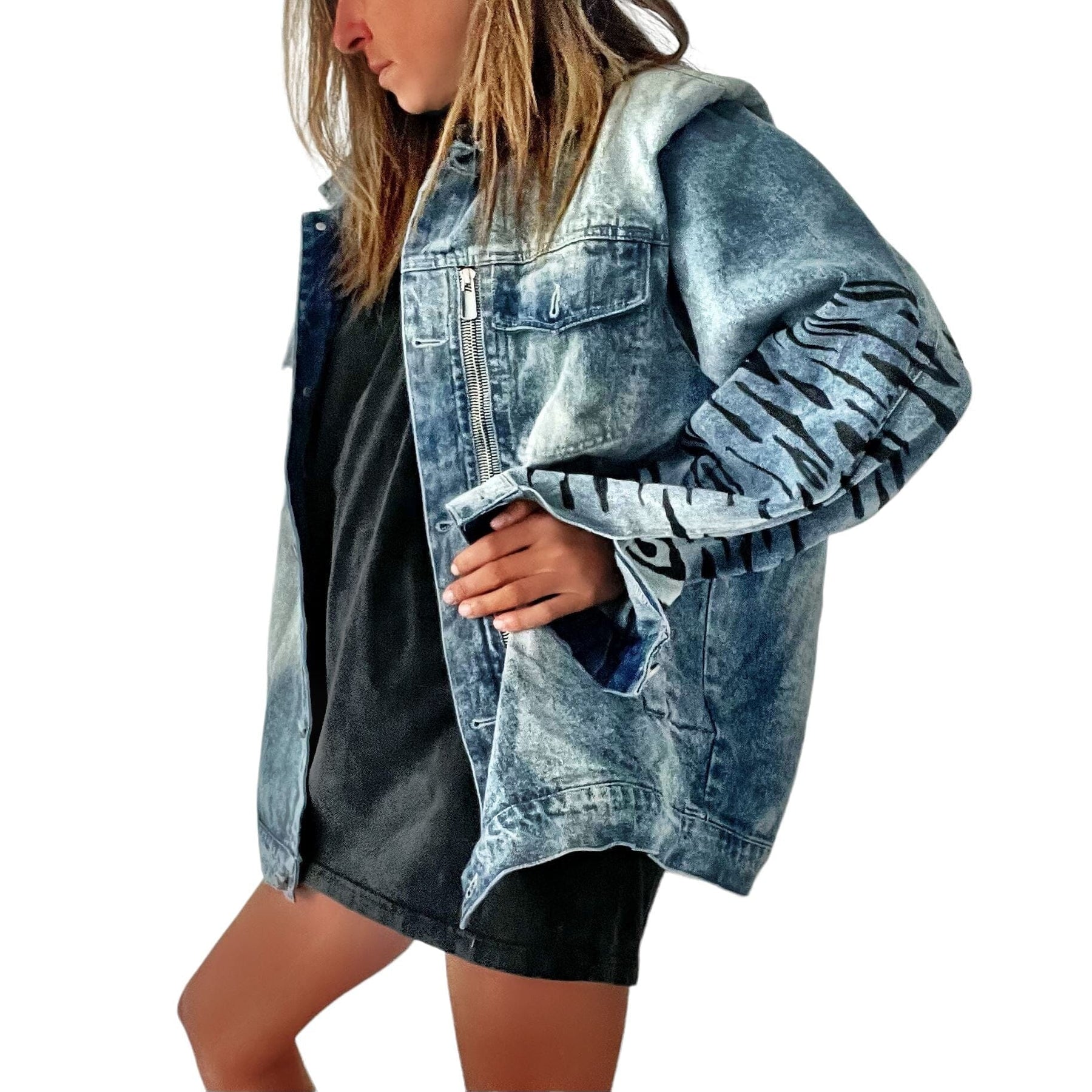 Early Access 'Beyond Zebra' Denim Jacket