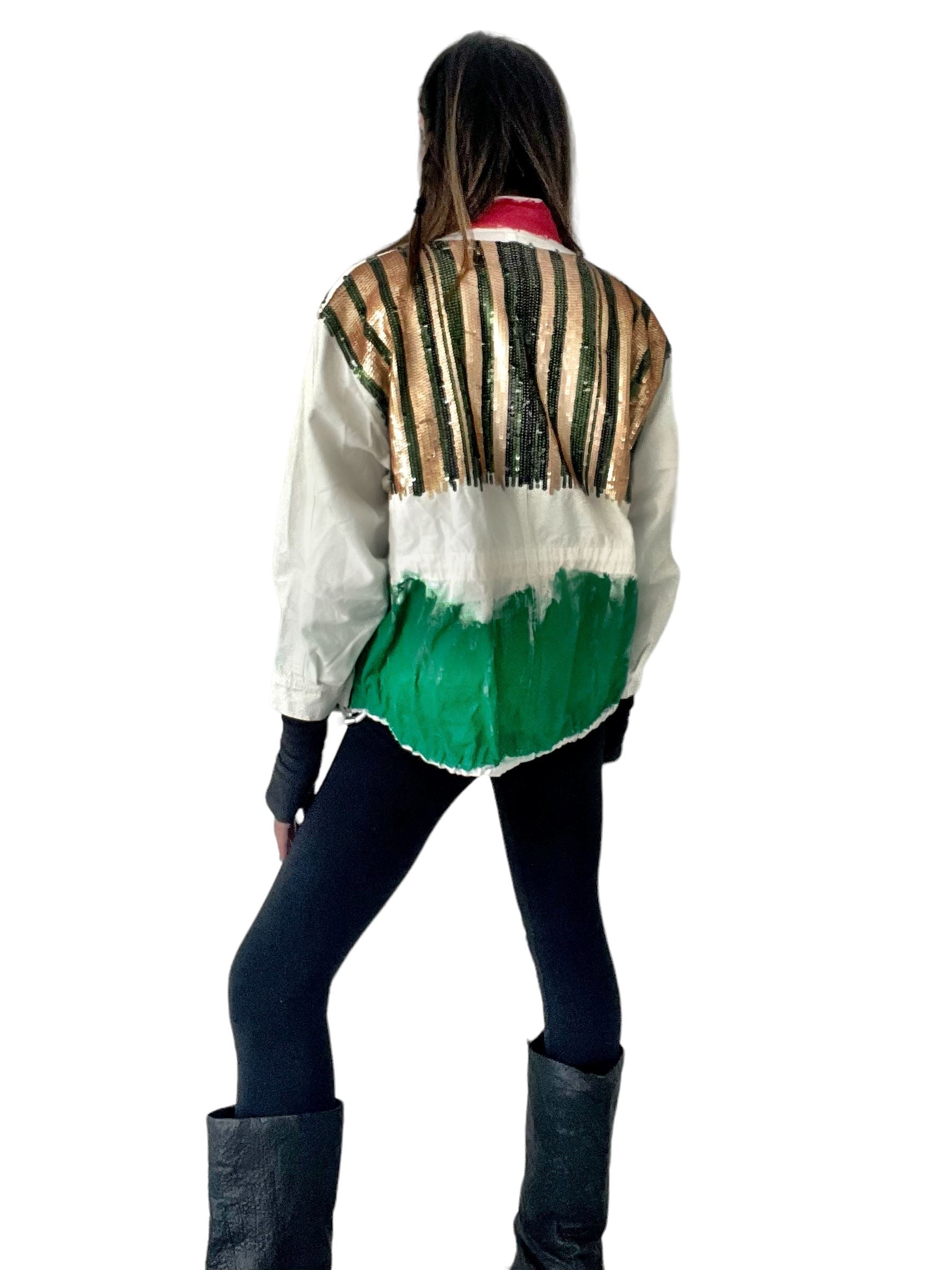 'Embellished But Holiday' Denim Jacket