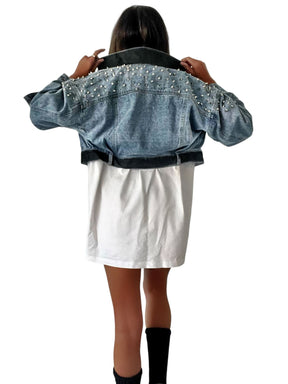 Early Access 'Spiked and Beyond' Denim Jacket