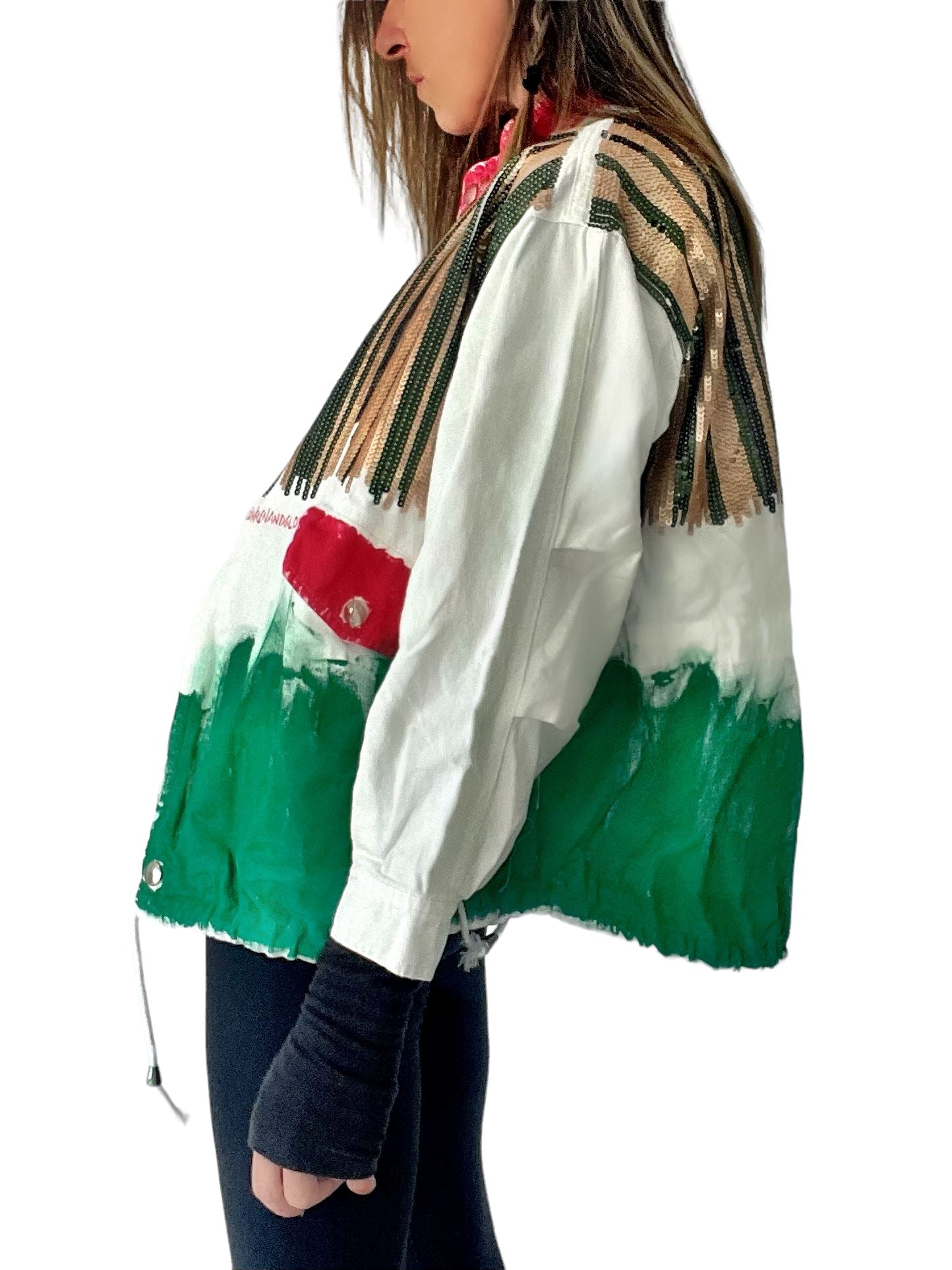 'Embellished But Holiday' Denim Jacket