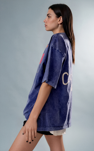 'Cocktails, Please' Oversized T Shirt