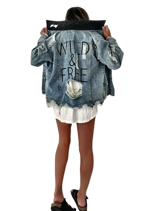 Jeep x W+G: Painted Denim Jacket!