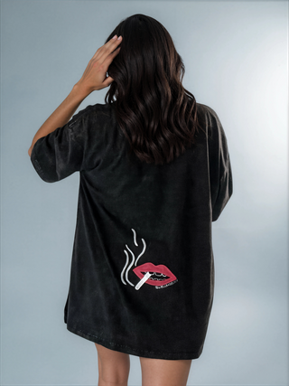 'Bad Influence' Oversized T Shirt