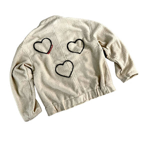 'Kind Heart' Painted Jacket