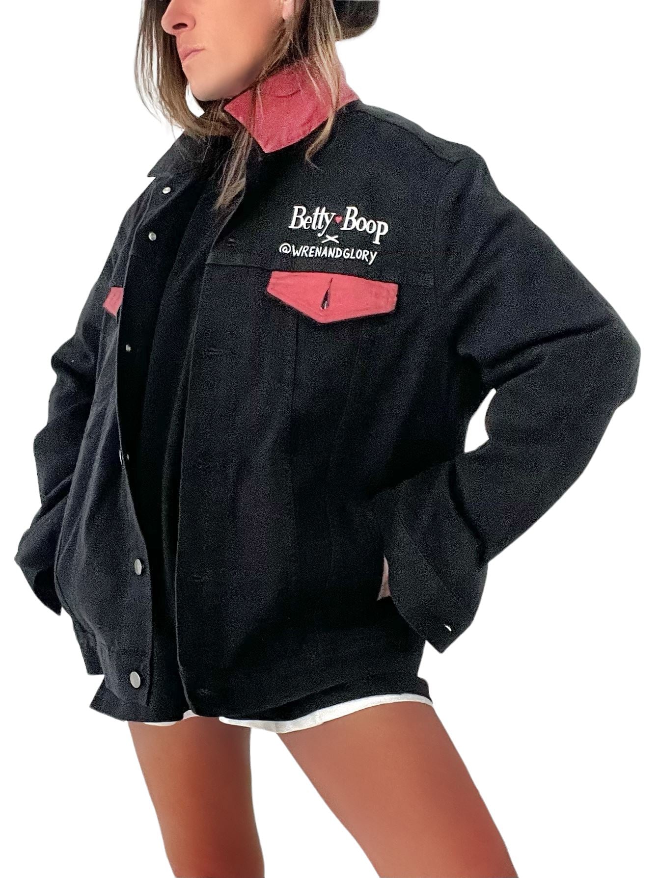 Betty Boop x W+G' Denim Jacket Betty Boop x W+G' Denim Jacket