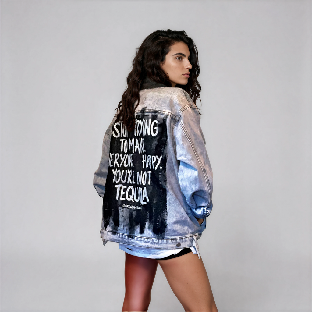 TEQUILA TEQUILA' DENIM JACKET – Wren + Glory