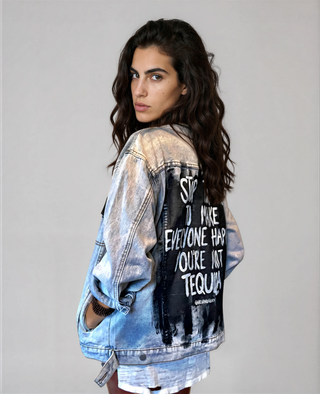'TEQUILA TEQUILA' DENIM JACKET