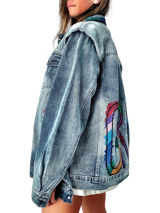 '2nd Ave' Personalized Denim Jacket