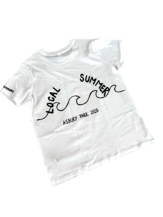 'Local Summer' Painted T Shirt