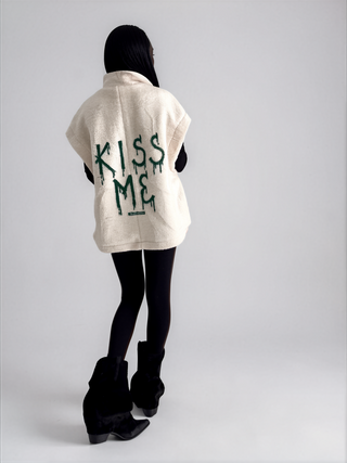 'Clover Kisses' Painted Vest