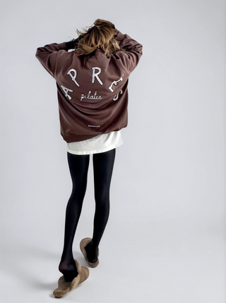 'Apres Pilates' Painted Crewneck