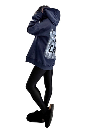 EARLY ACCESS 'Serial Chiller' Painted Hoodie