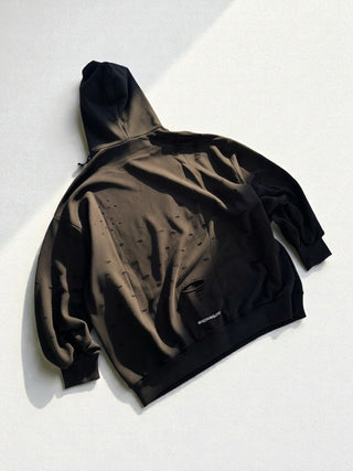 'B*tchuation' Painted Hoodie