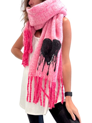 'Melting Heart' Chunky Scarf