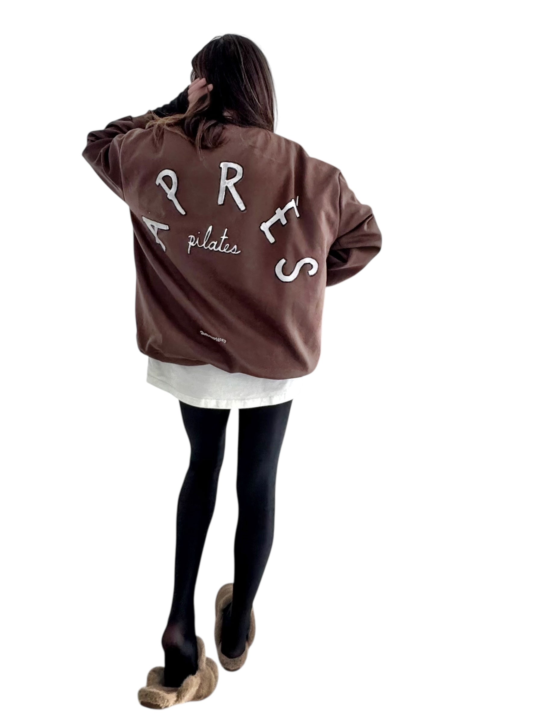 'Apres Pilates' Painted Crewneck