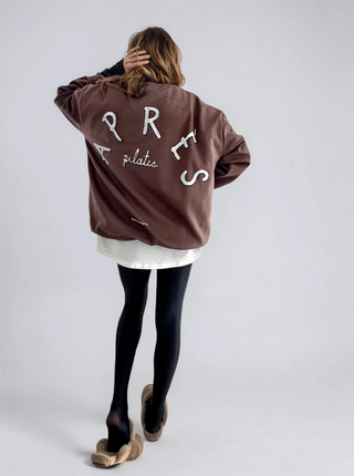 'Apres Pilates' Painted Crewneck