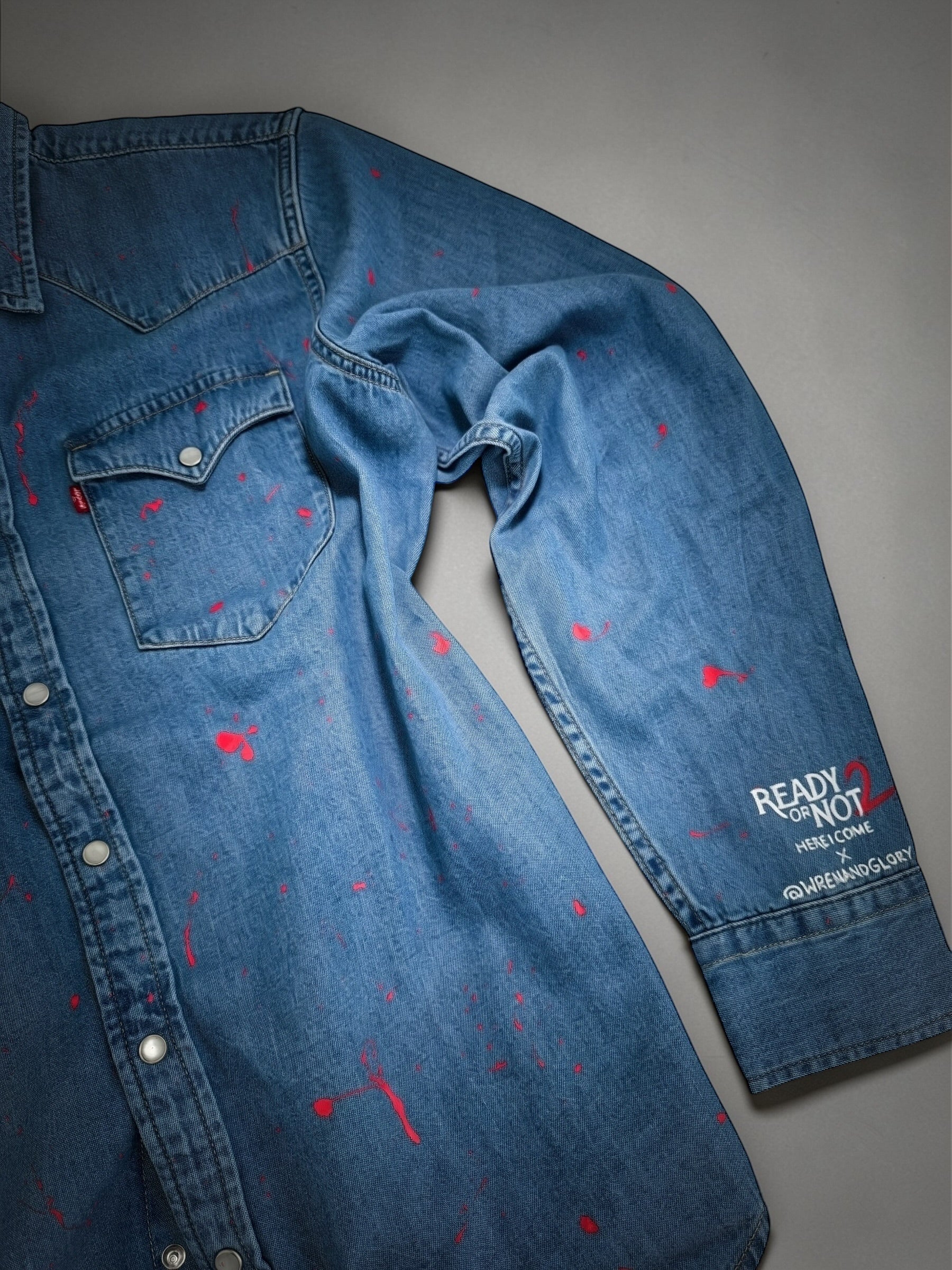 'Ready Or Not' Levi's Denim Shirt