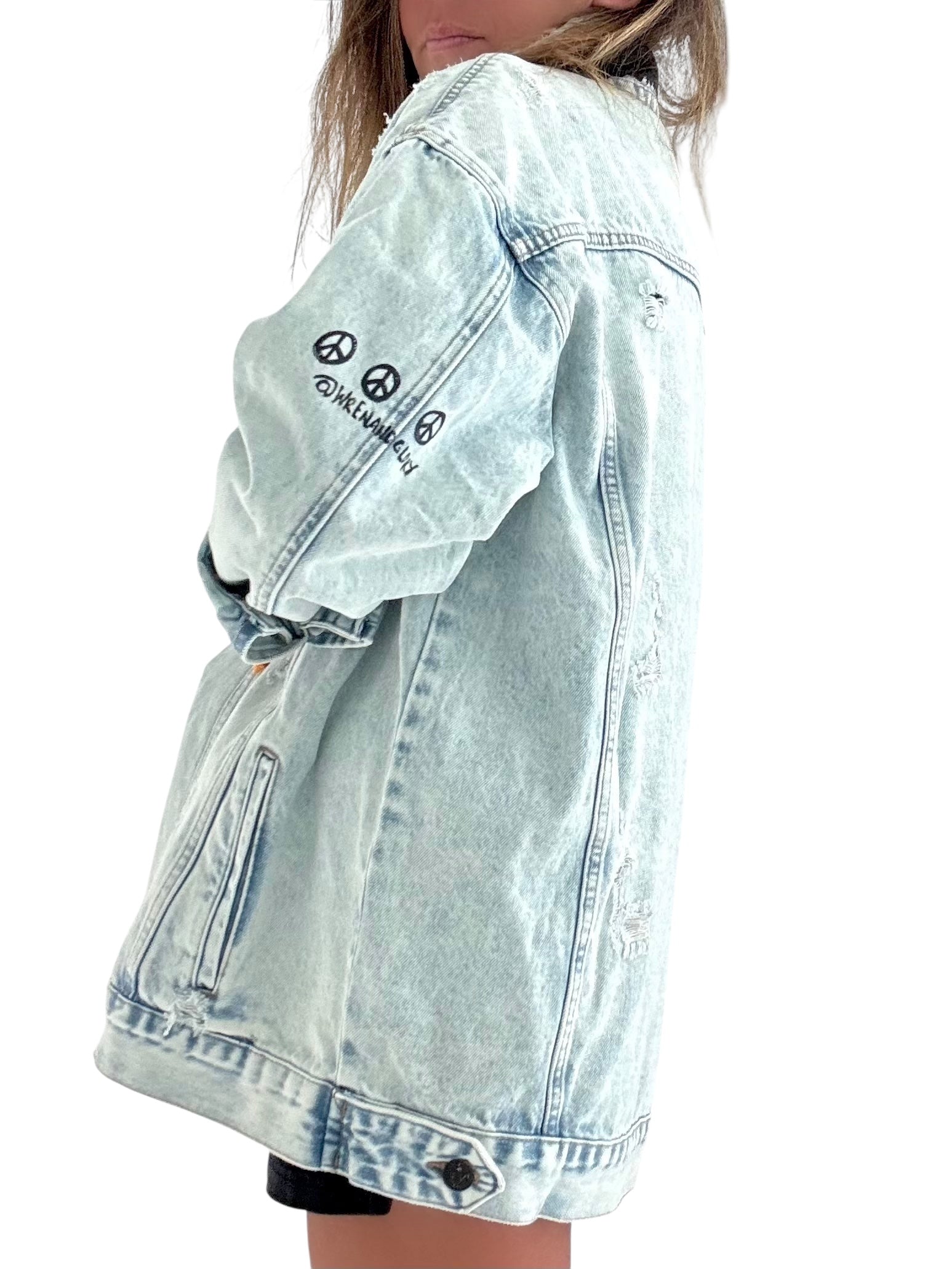 'Basic But Nostalgic' Denim Jacket & Charm Bracelets