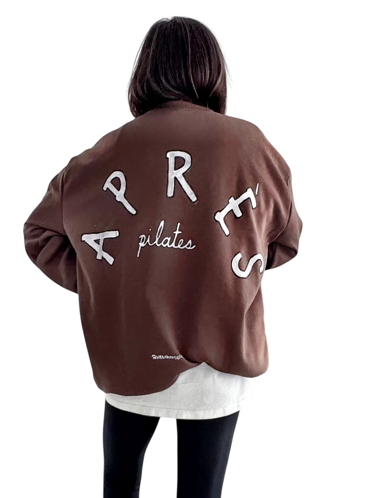 'Apres Pilates' Painted Crewneck