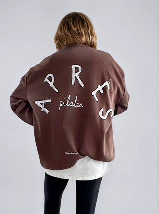 'Apres Pilates' Painted Crewneck