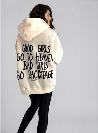 'Backstage' Painted Hoodie