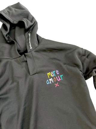 'More Amour' Painted Hoodie