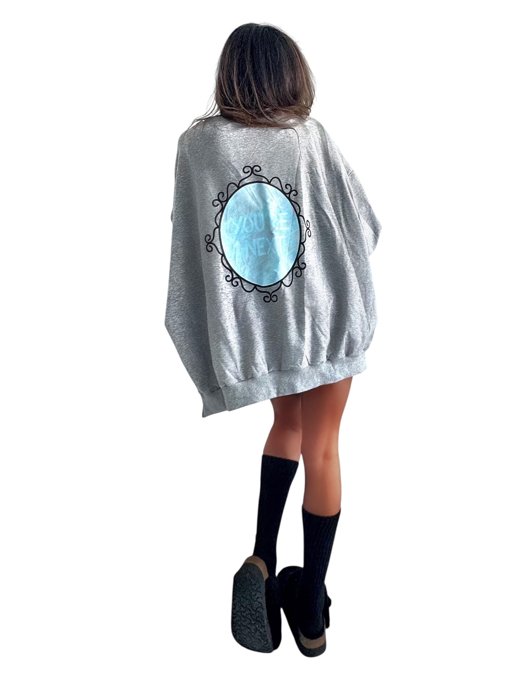 'You're Next' Painted Sweater