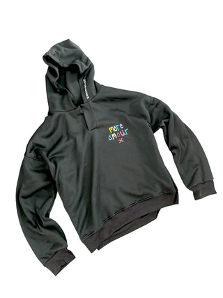 'More Amour' Painted Hoodie