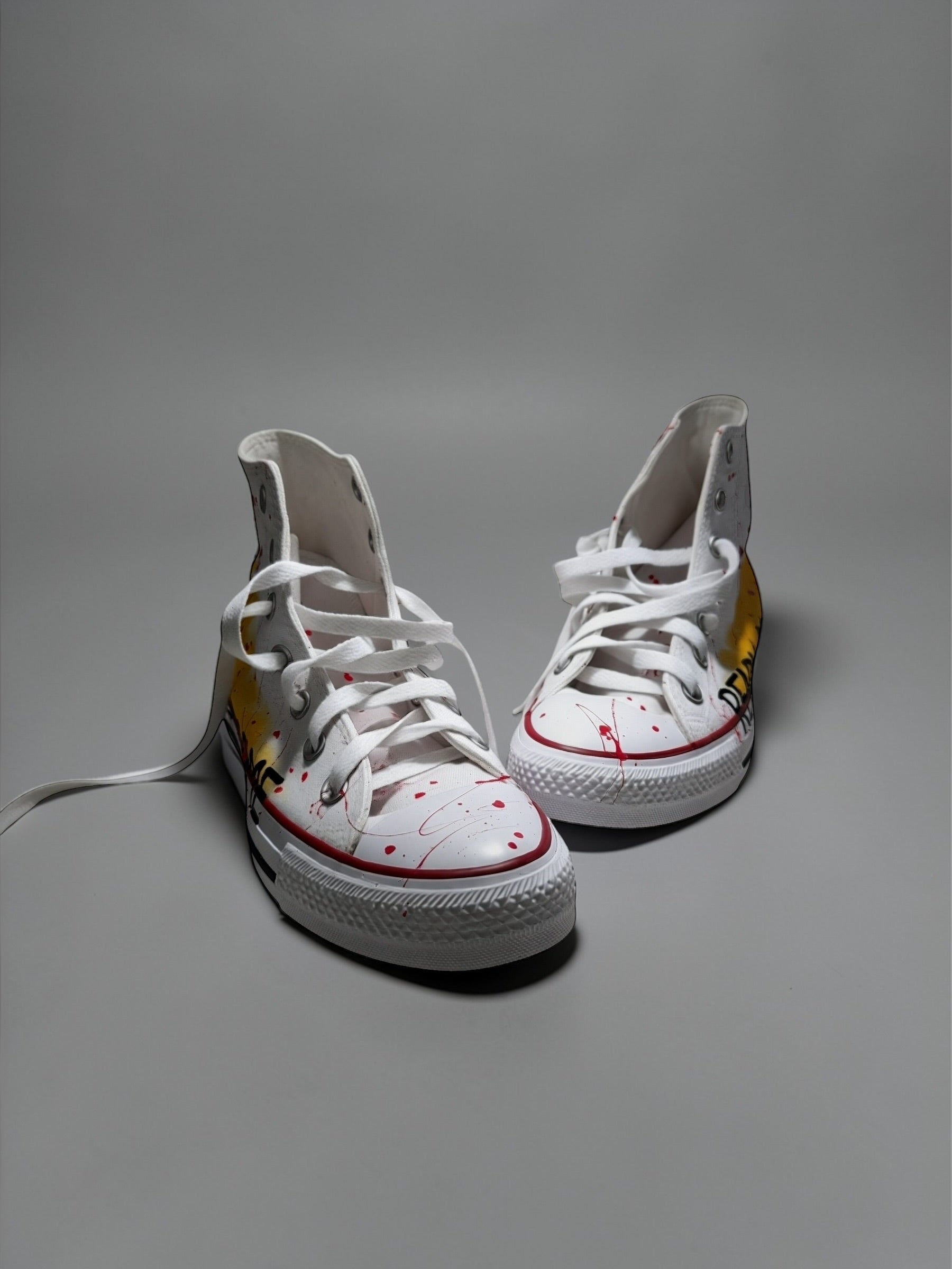 'Ready Or Not' x W+G Painted Converse
