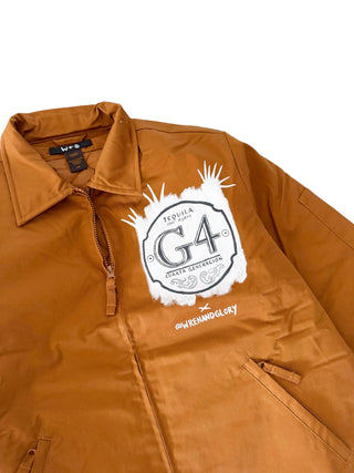 'Tequila Speaks' Painted Jacket