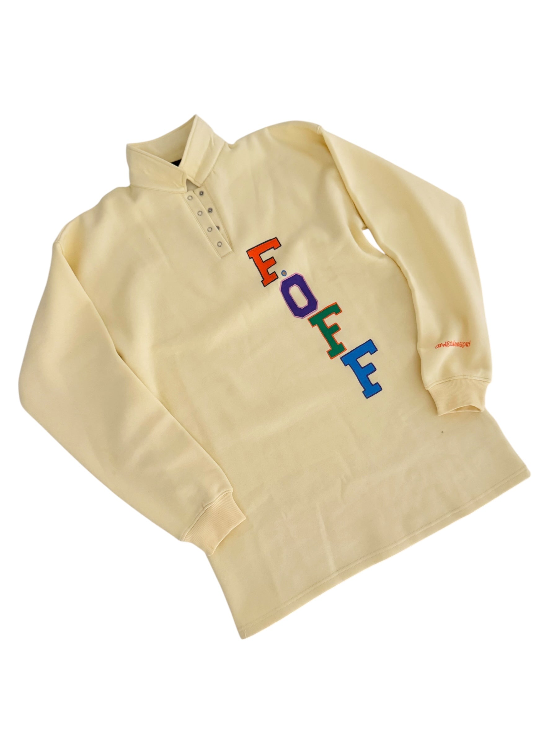 'F Off' Painted Rugby Dress