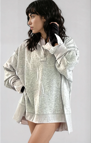 'The Youngest' Painted Quarter Zip