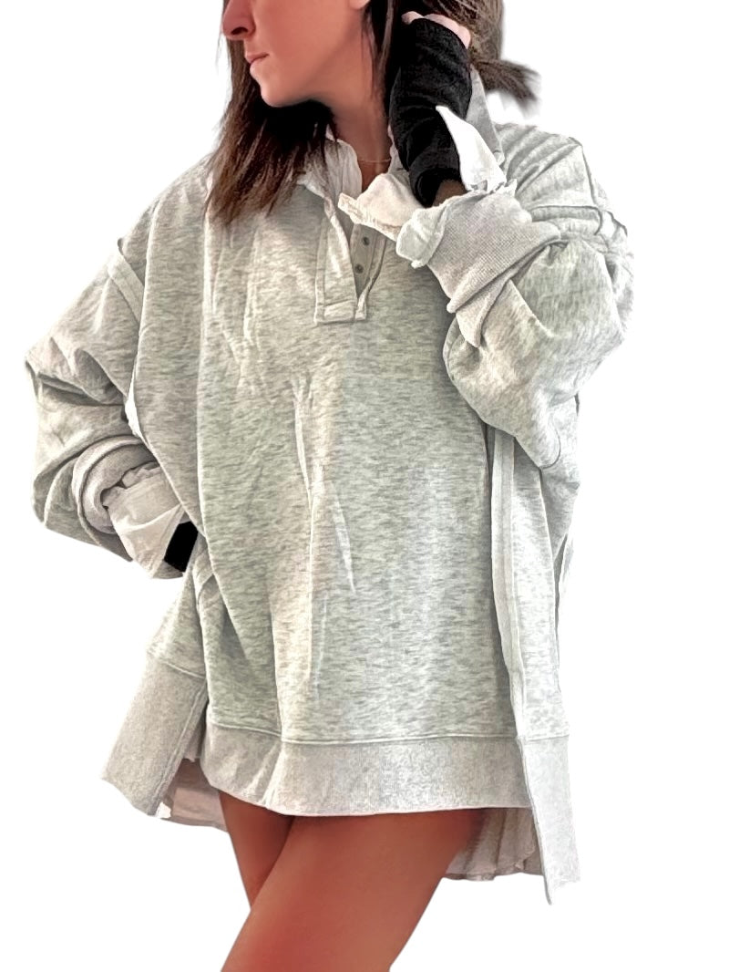 'The Oldest' Painted Quarter Zip